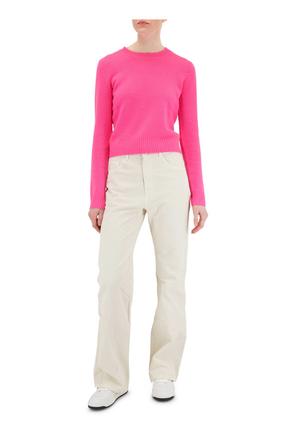 Lisa Yang - Mable Neon Pink Sweater