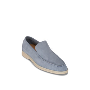Loro Piana - Summer Walk Light Blue Suede Loafer