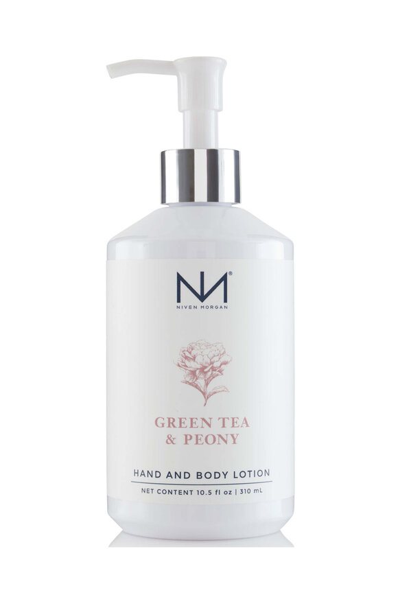 Niven Morgan Green Tea & Peony Hand Lotion - view 1