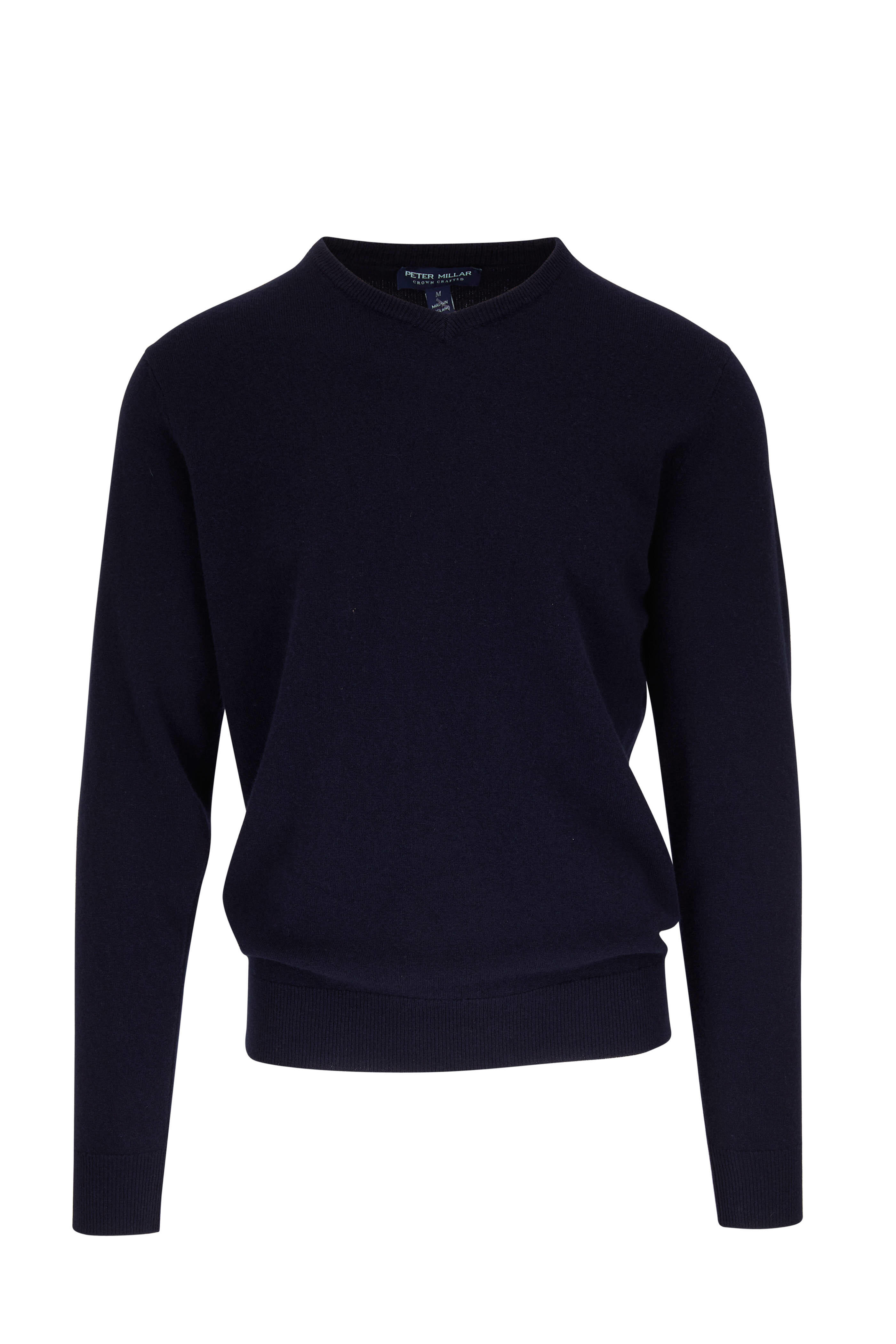 Peter Millar Journeyman Cashmere V top Neck Sweater