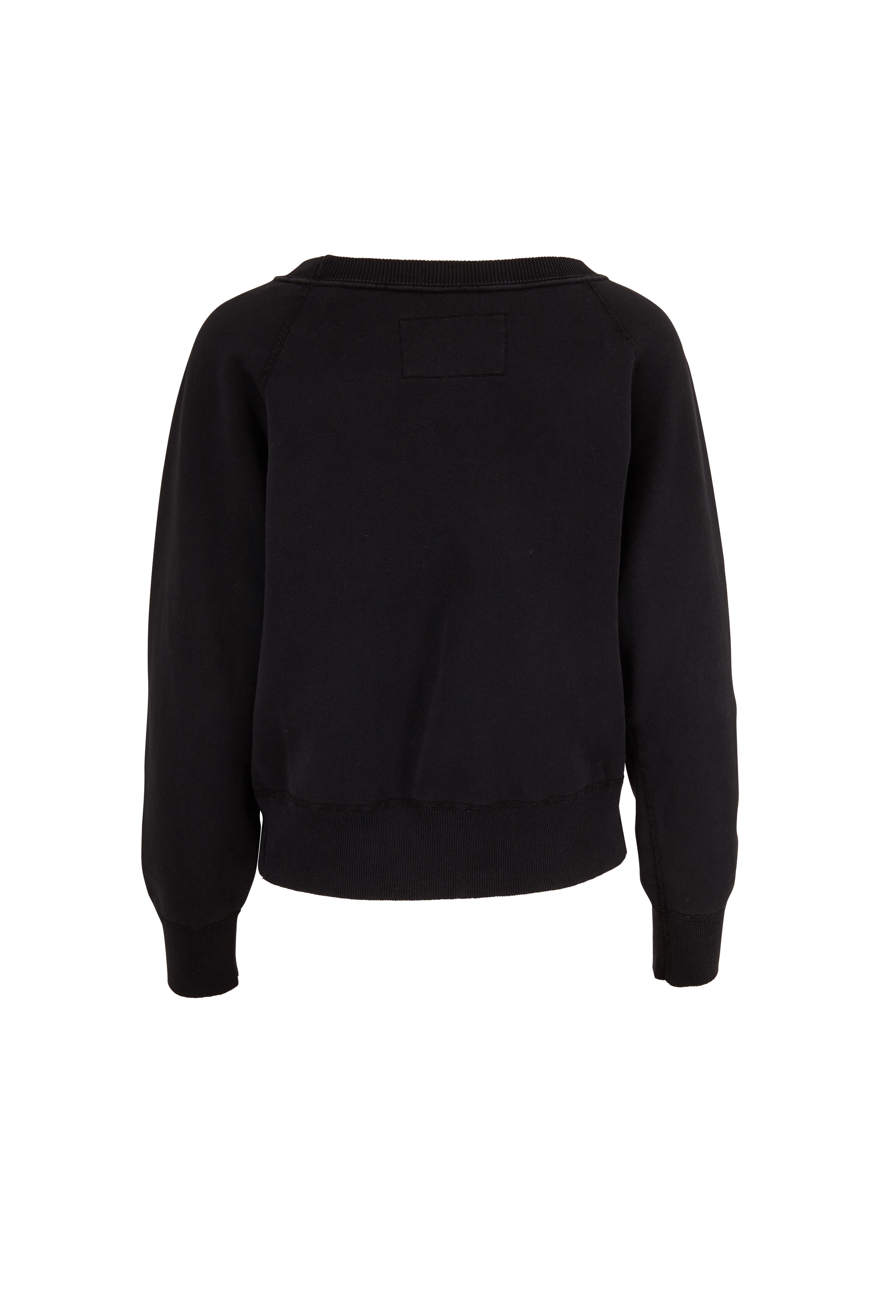 Nili Lotan - Black Good Morning NY Sweatshirt