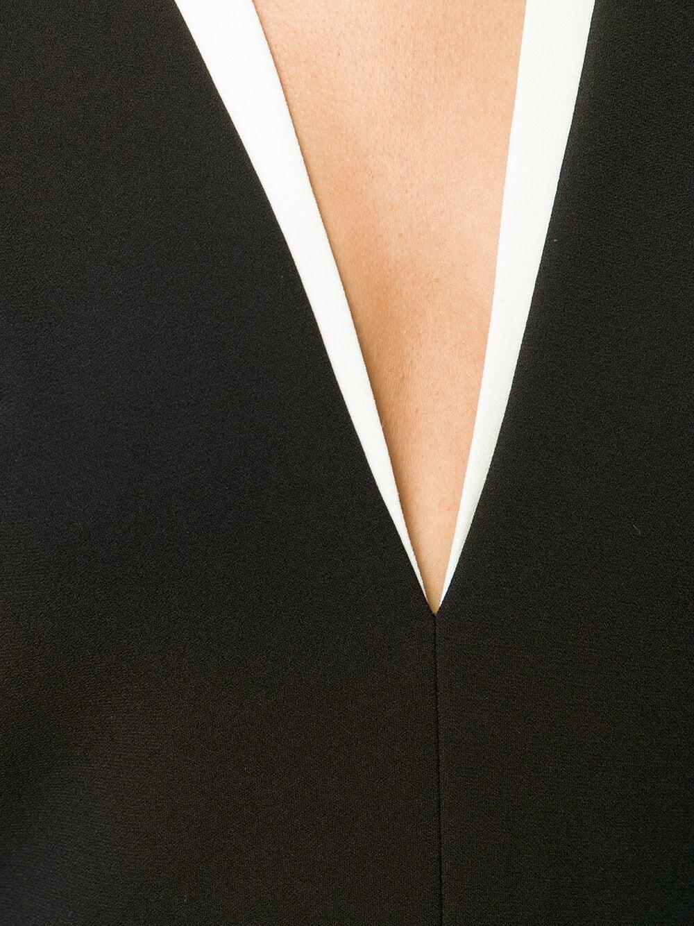 Victoria Beckham:: キャディ ミディ ワンピース:UK12[RESALE] Victoria Beckham - Black Tuxedo Fitted Dress | Mitchell Stores