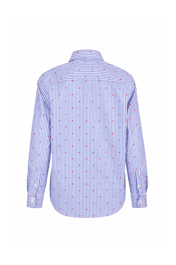 Frank & Eileen Eileen Red Star & Stripe Relaxed Button-Up Shirt - view 2
