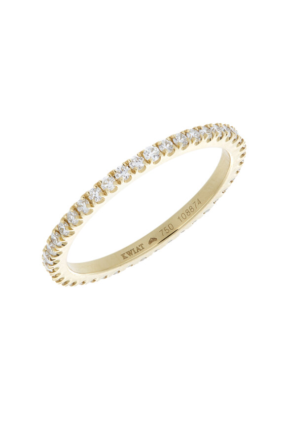 Kwiat - 18K Yellow Gold Diamond Stackable Band