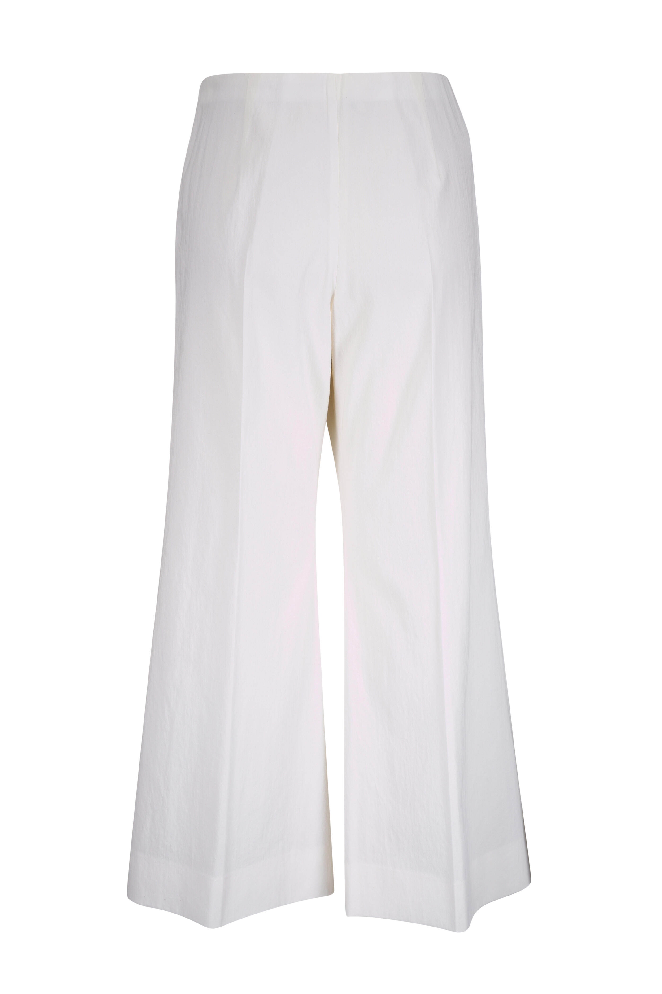 Khaite - Walter Chalk Textured Cotton Pant | Mitchell Stores