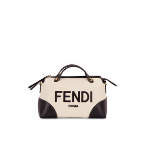 Fendi By The Way Medium Shoulder Bag in White