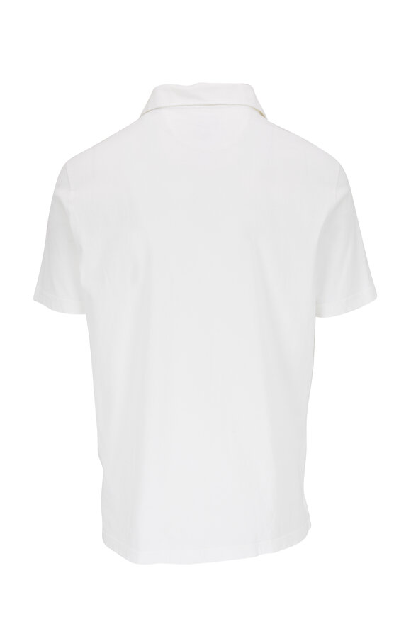 Faherty Brand - Reserve White Organic Cotton Polo