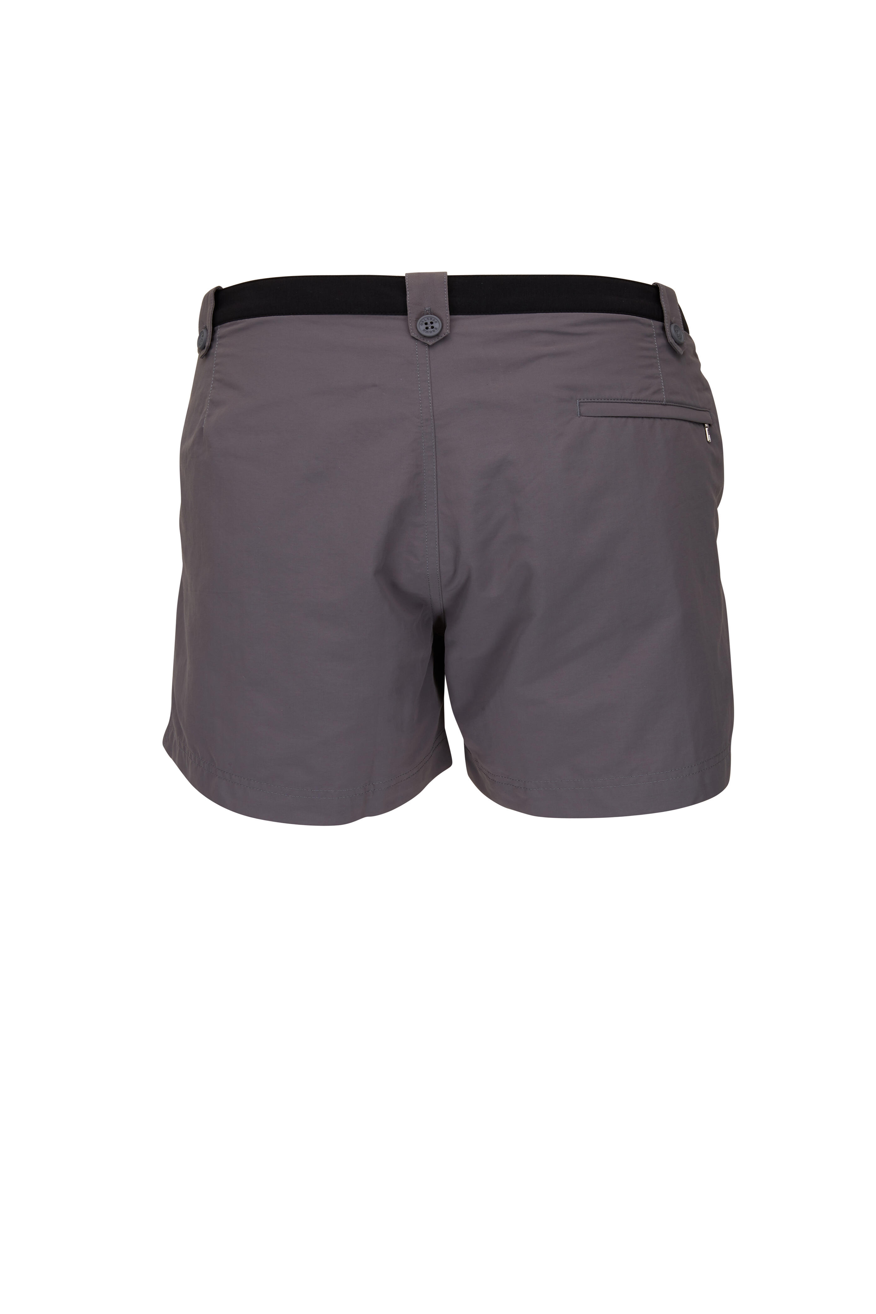 Orlebar Brown - Setter Thunderball Black & Fossil Swim Trunks