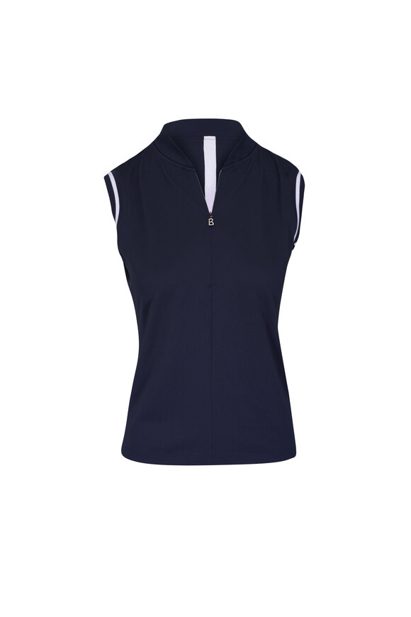 Bogner - Evi Navy Blue Sleeveless Top