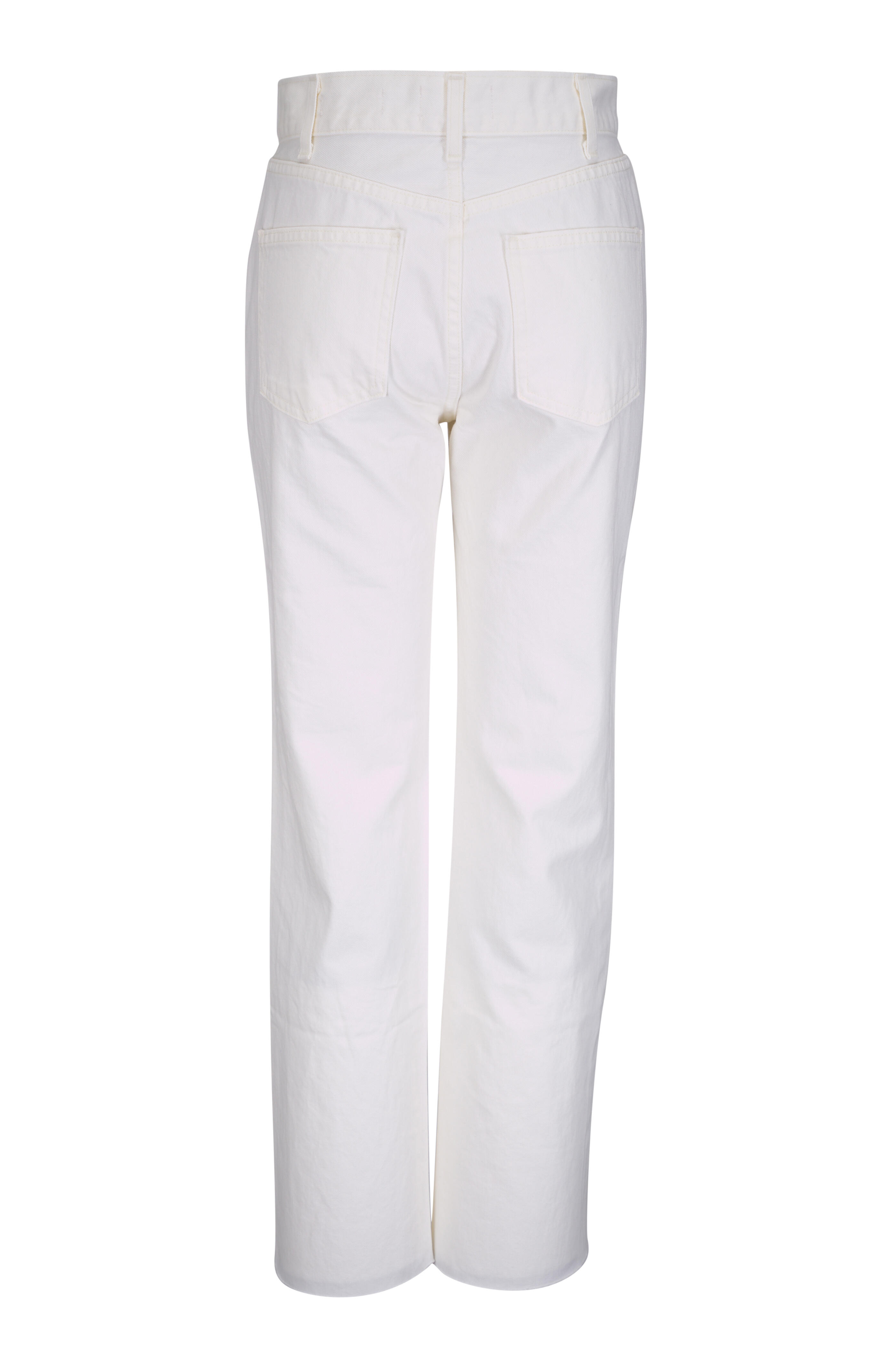 Nili Lotan - Calla Cream Straight Leg Jean