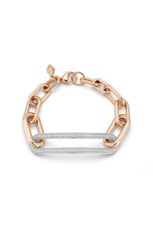 Walters Faith Morrell Diamond Graduating Chain Link Bracelet 