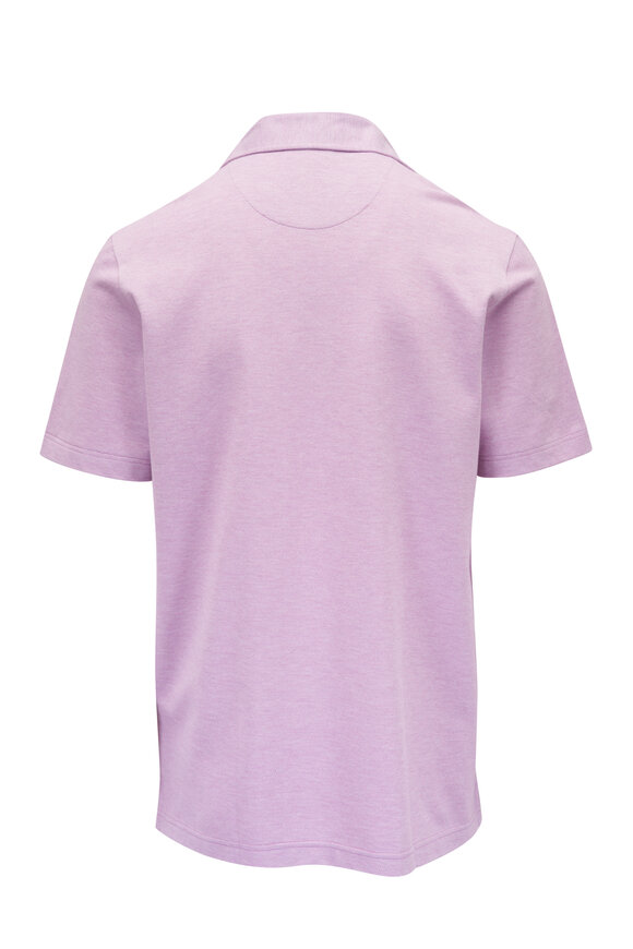 Brioni - Pink Cotton Piqué Polo