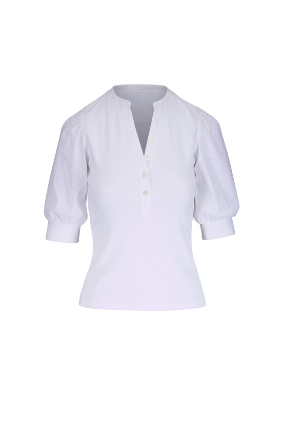 Veronica Beard Coralee White Top - view 1