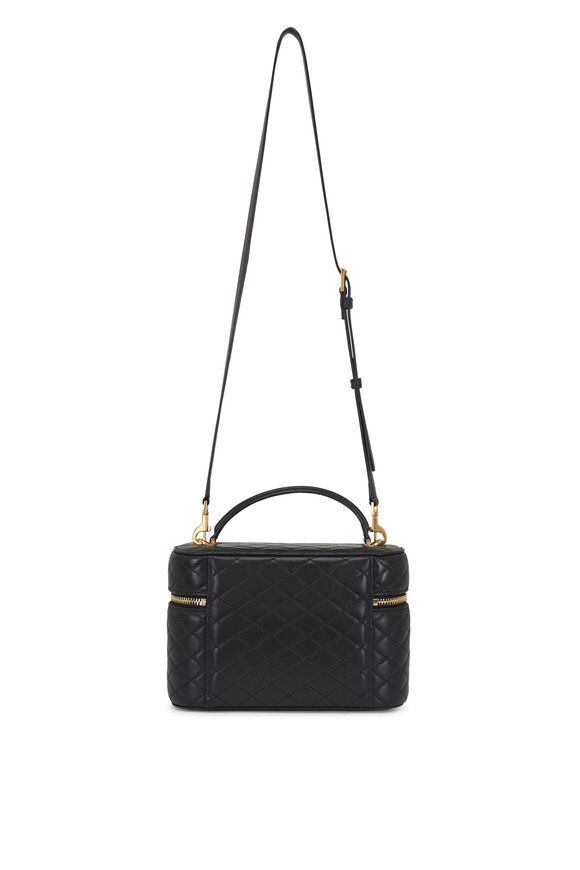 Saint Laurent Gaby Large Black Quilted Leather Vanity Bag - view 3