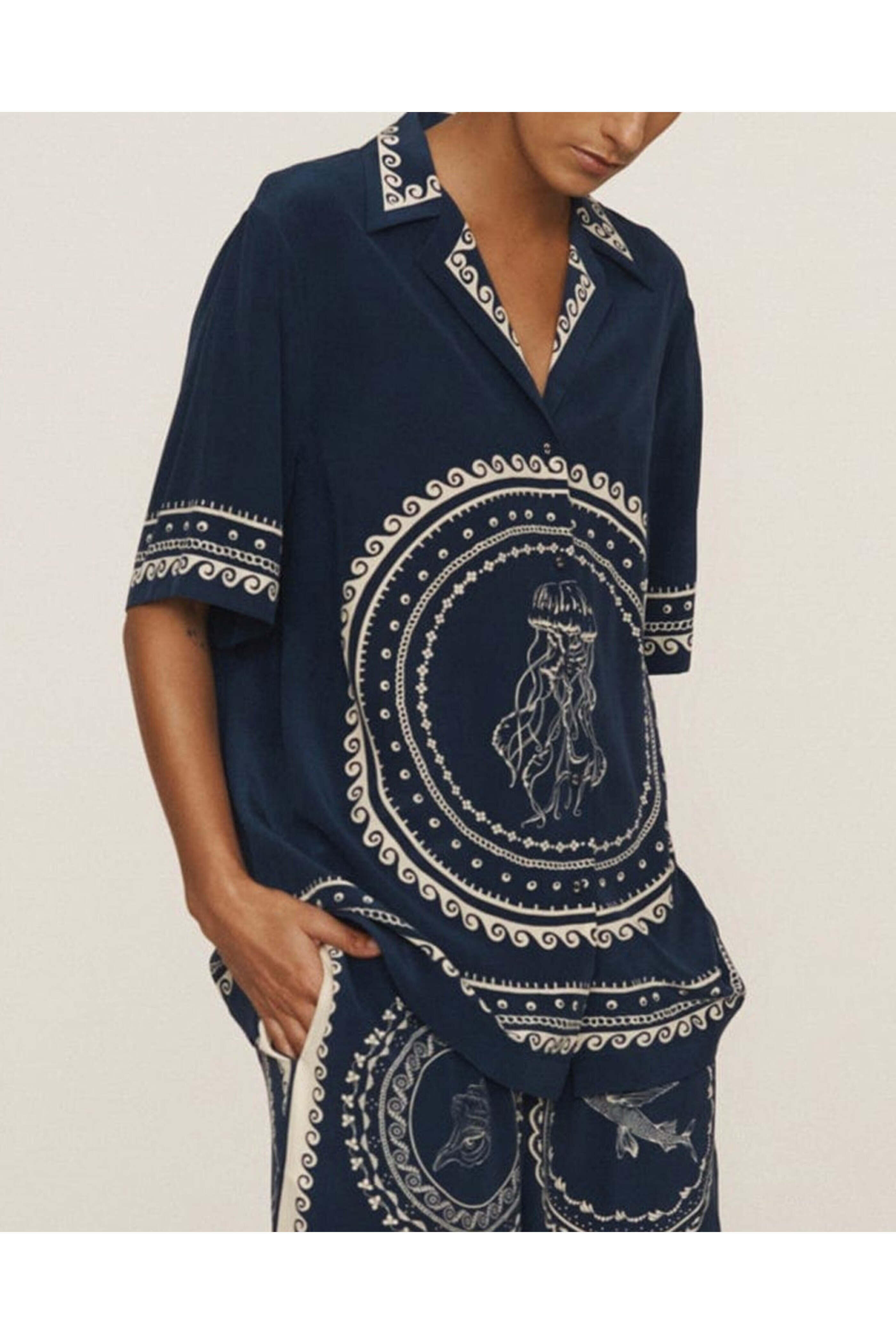 Alémais - Blue Oceane Shirt