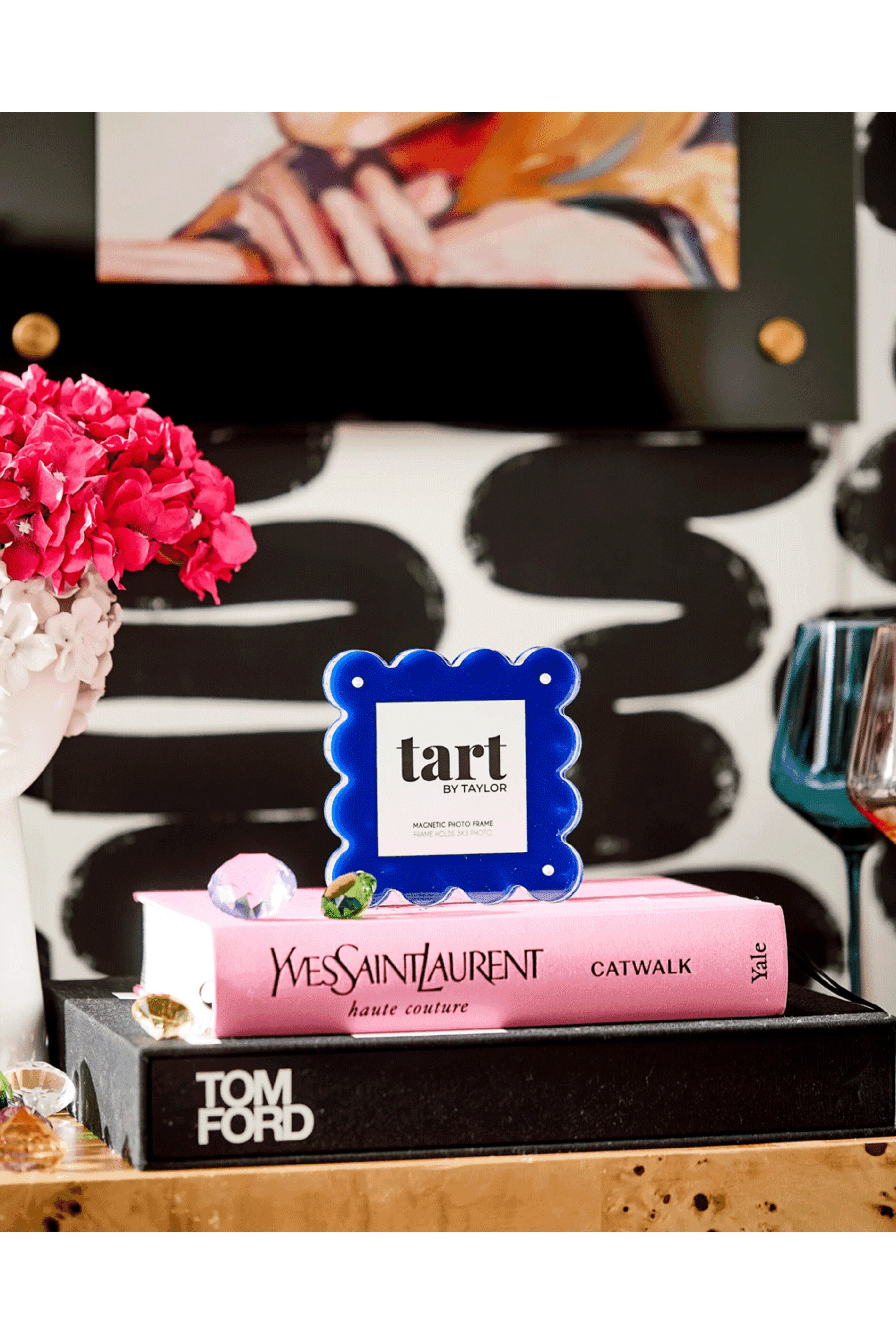 Tart By Taylor - Mini Royal Blue Acrylic Picture Frame