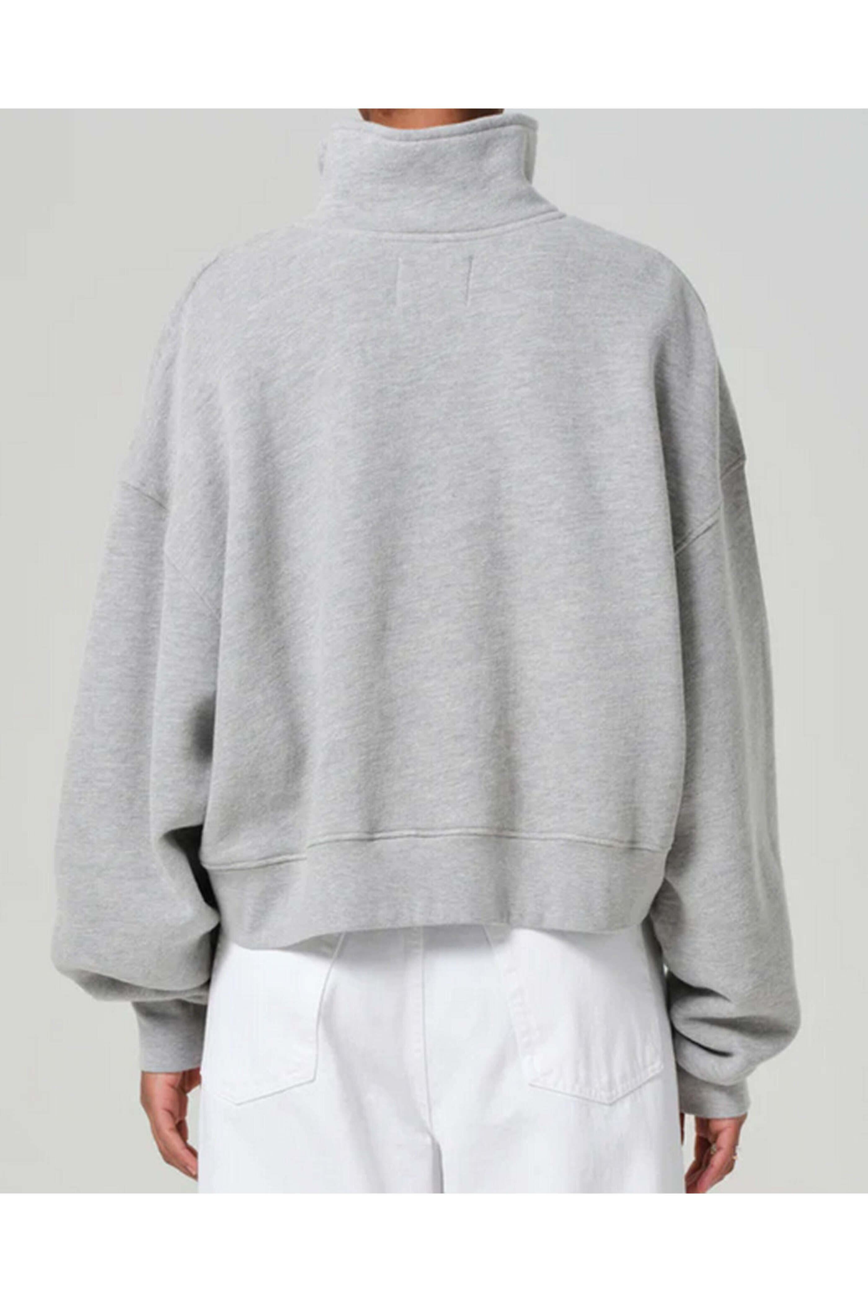Citizens of Humanity - Heather Grey Mirelle Funnel Neck Pullover