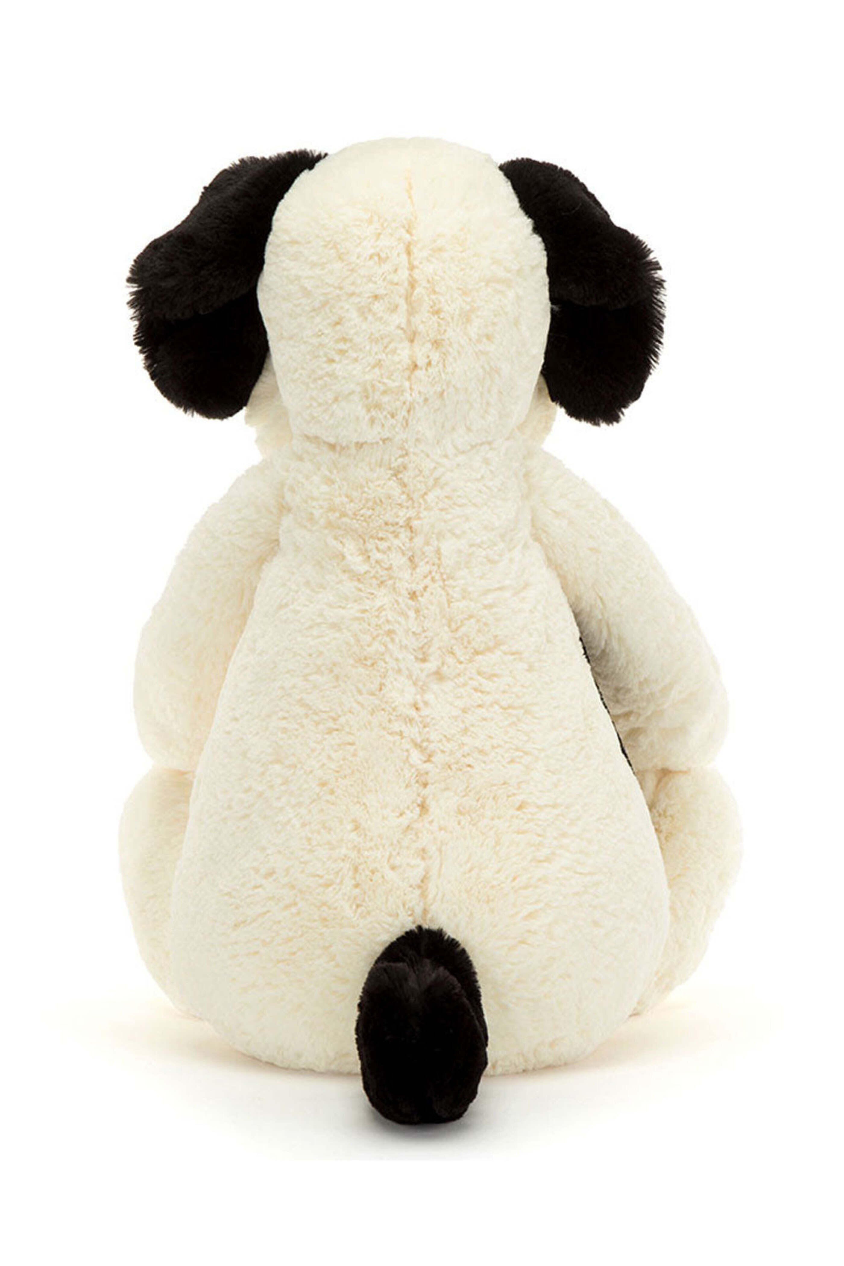 Jellycat - Bashful Black & Cream Puppy - Really Big