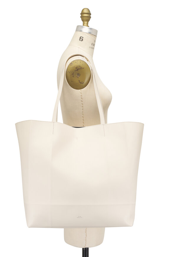 Totême Roam Stone Leather Tote - view 7