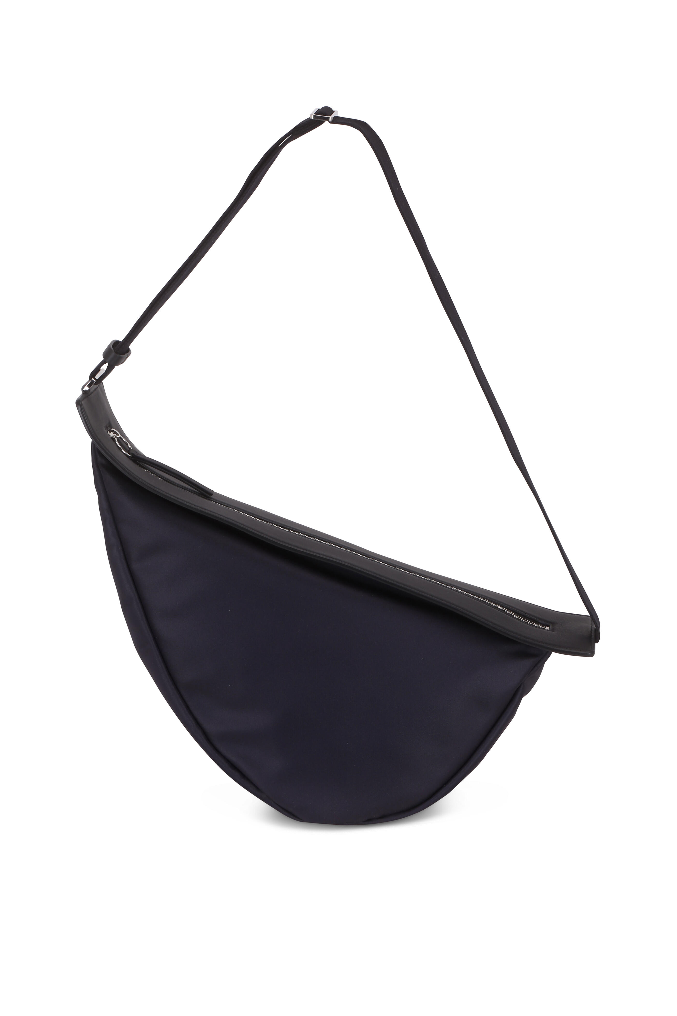 The Row Large Nylon Slouchy Convertible Banana Bag in Blue