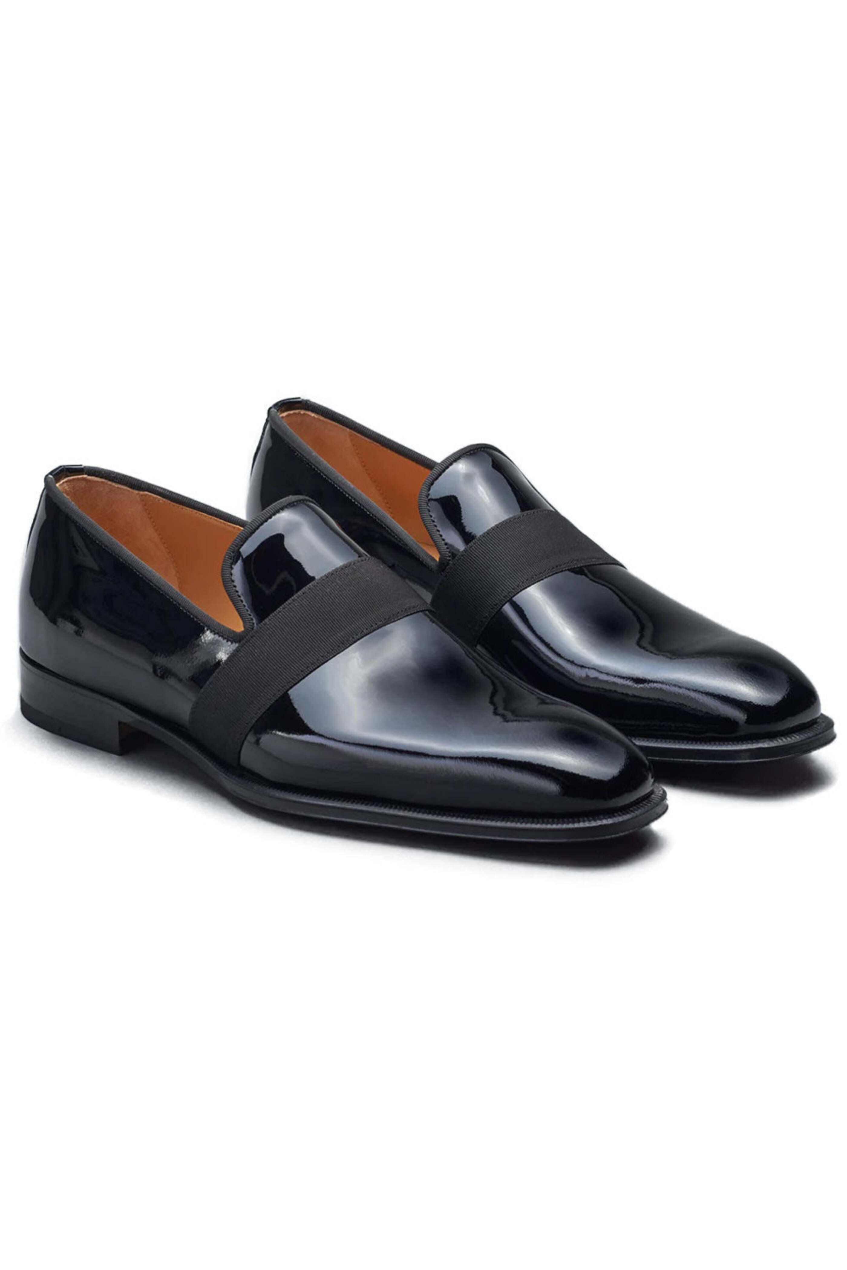 Scarpe di Bianco - The Cantina Black Patent Loafer