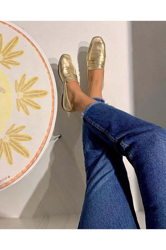 Sophique Milano Essenziale Loafer in Gold - view 2