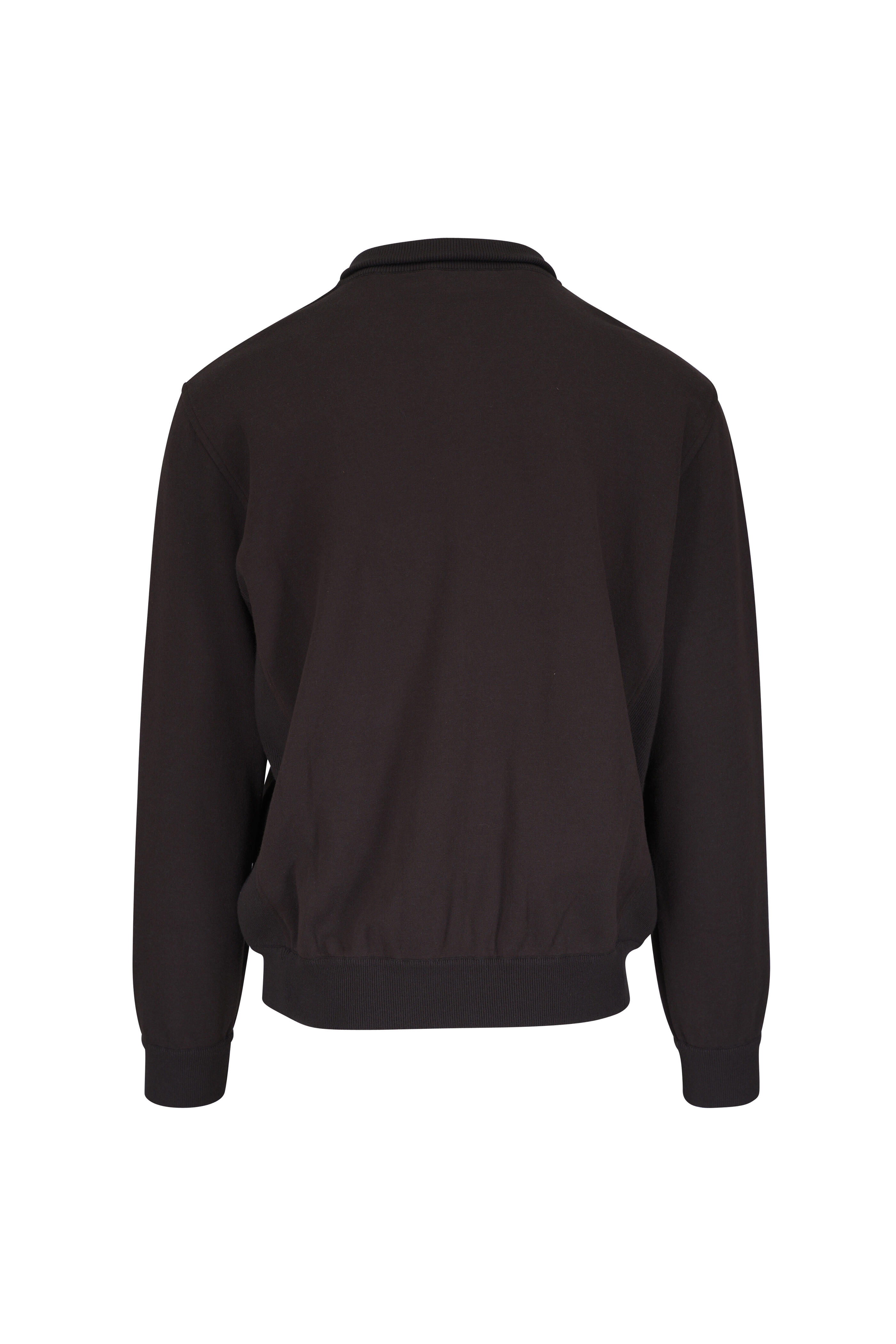 Loro Piana - Brown Cotton, Silk & Cashmere Full Zip Sweater