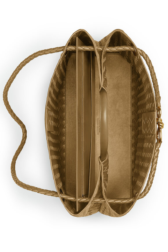 Bottega Veneta - Large Andiamo Acorn Suede Bag 