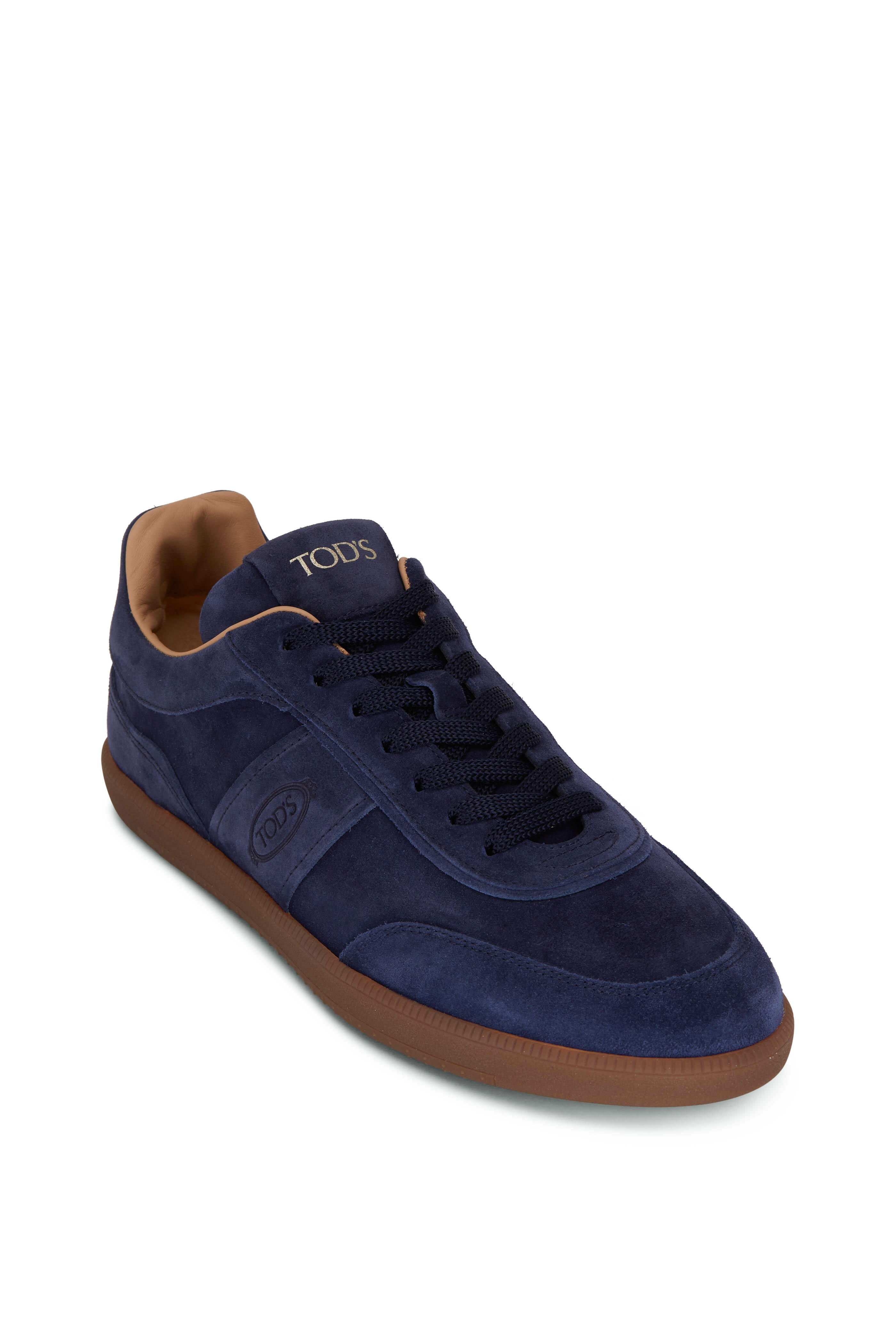 セール★Tod's SPORTIVA CASSETTA Tod's - Cassetta Blue Leather Slip On Sneaker | Mitchell Stores