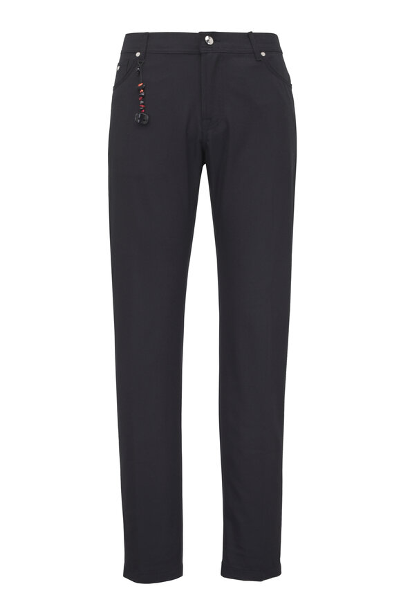 【関税＆送料込み】Tom Ford Wallis Striped Pants Clothing Wallis striped wool and silk-blend straight pants in white