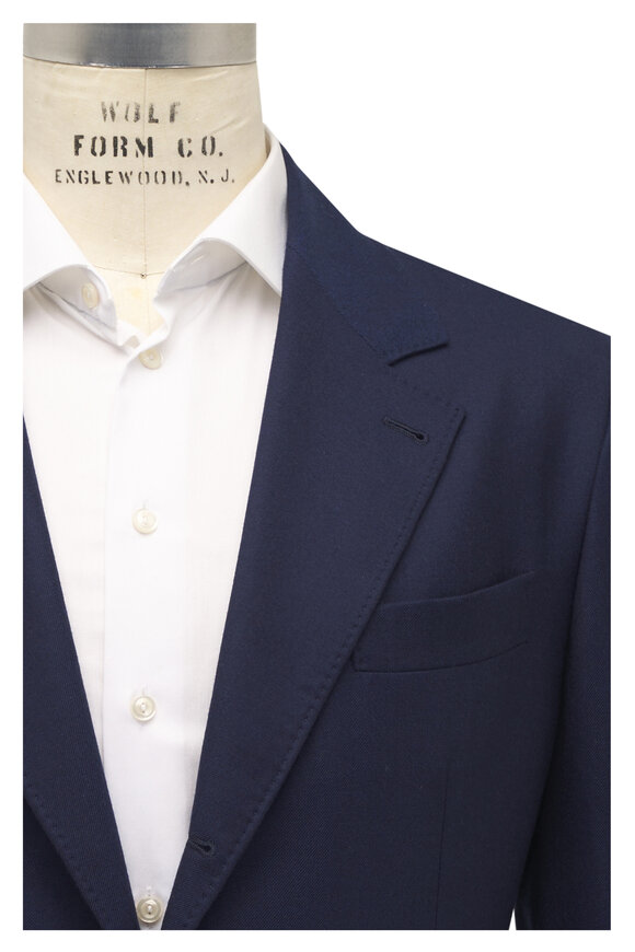 Brunello Cucinelli Blue Cashmere Sportcoat - view 1