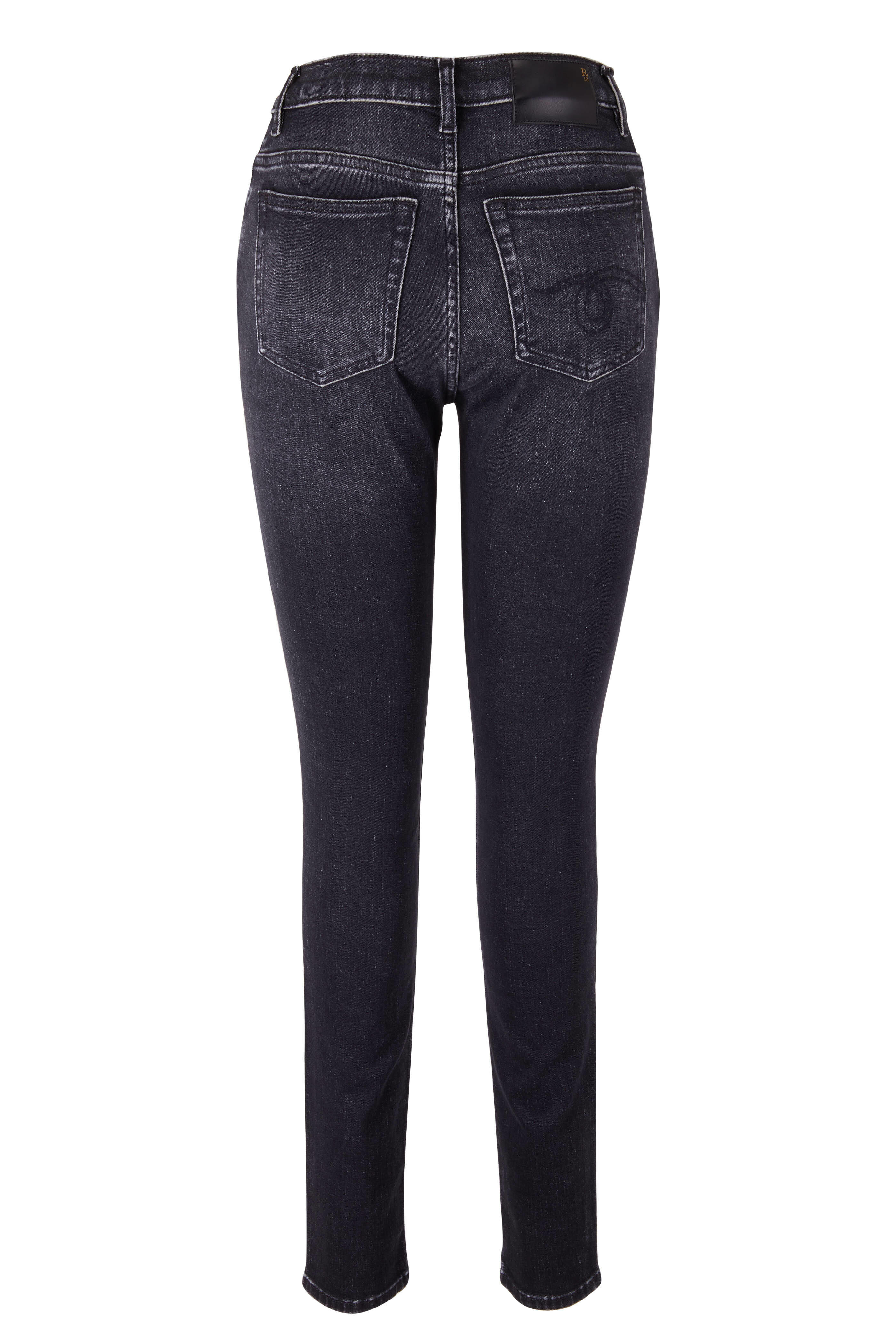 R13 - High-Rise Morrison Black Skinny Jean | Mitchell Stores