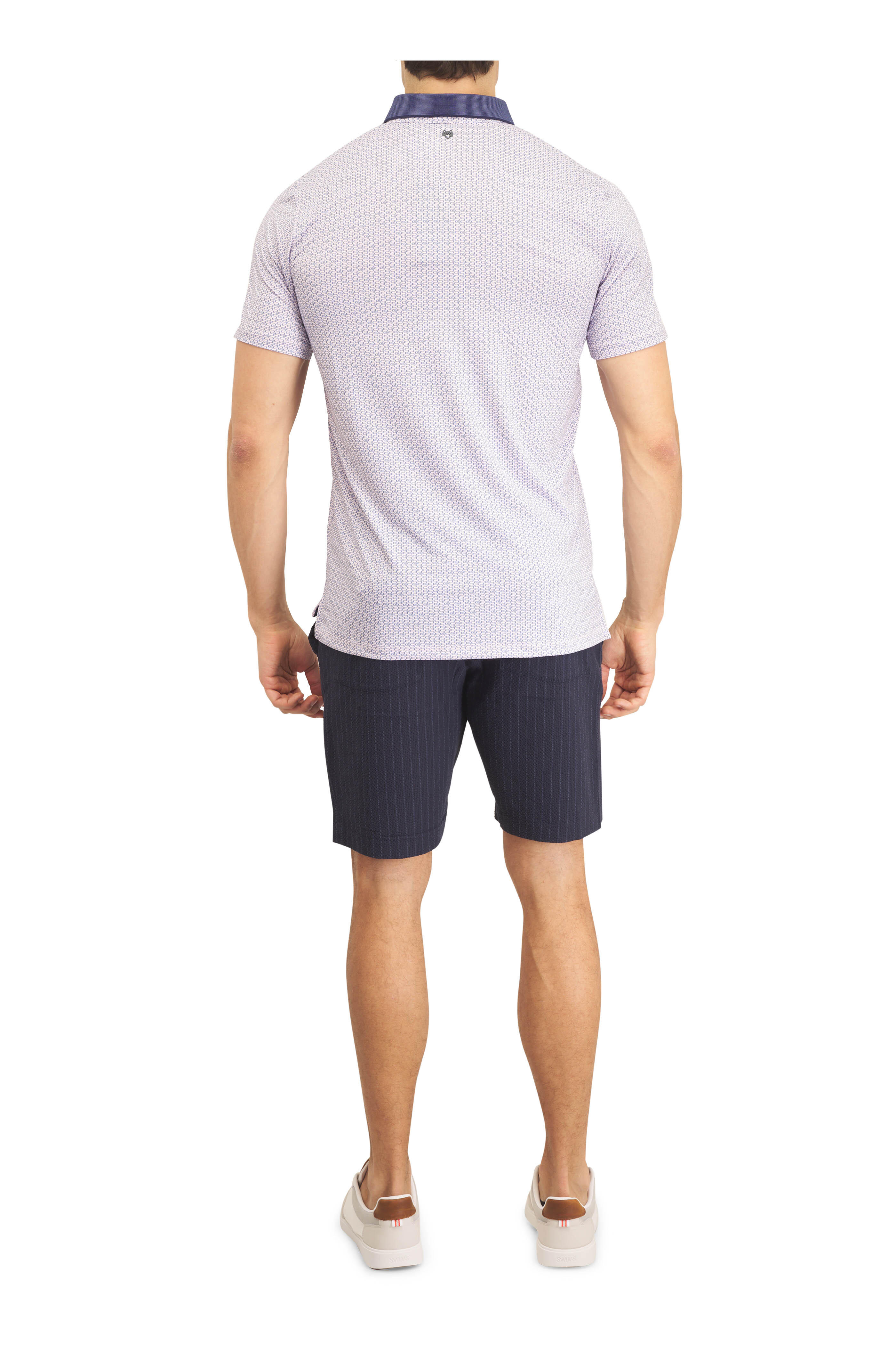 Deke - Indigo 360 Short Supernatural Seersucker Shorts