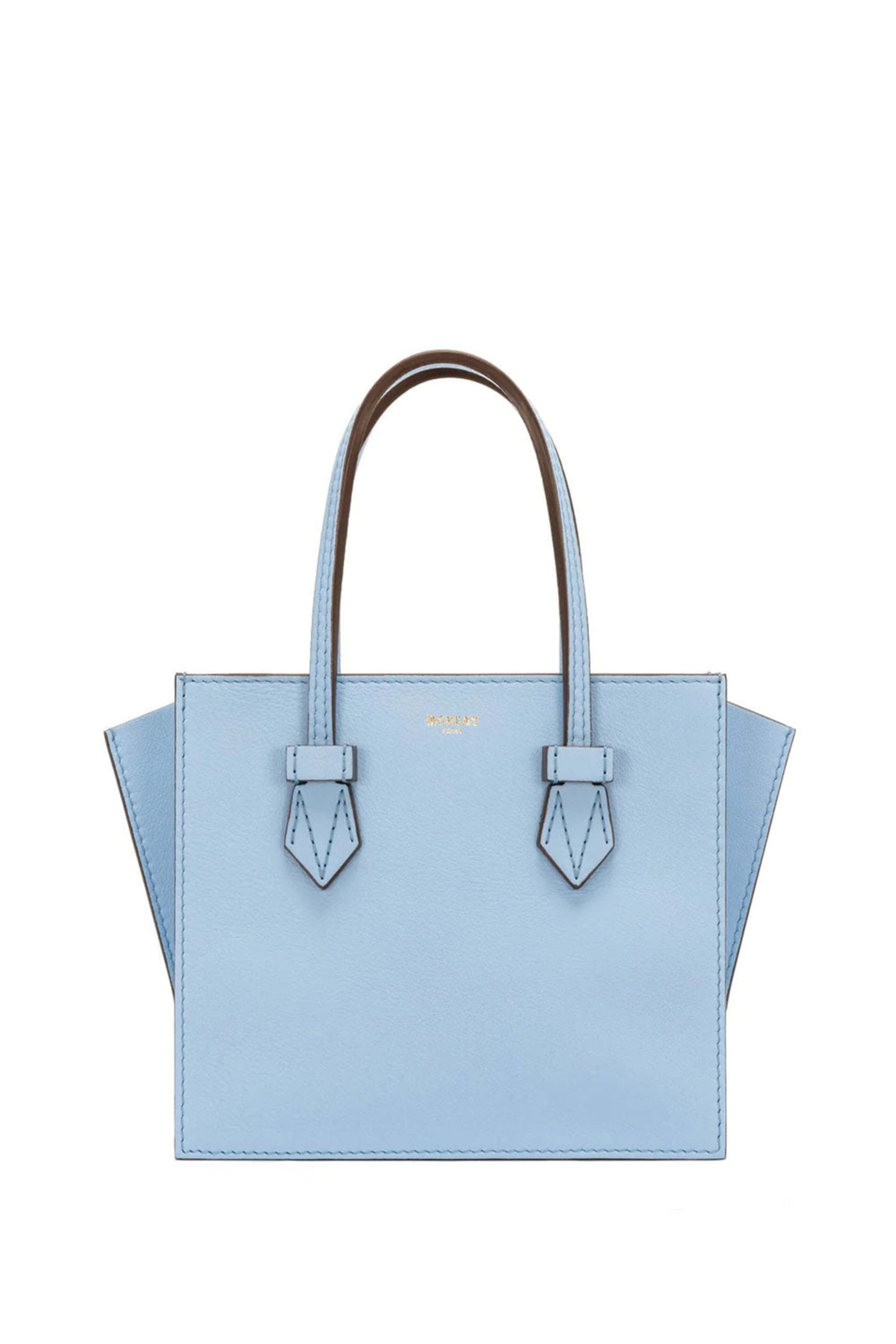 Moreau Paris - Bregancon Stand Up Bag in Light Blue