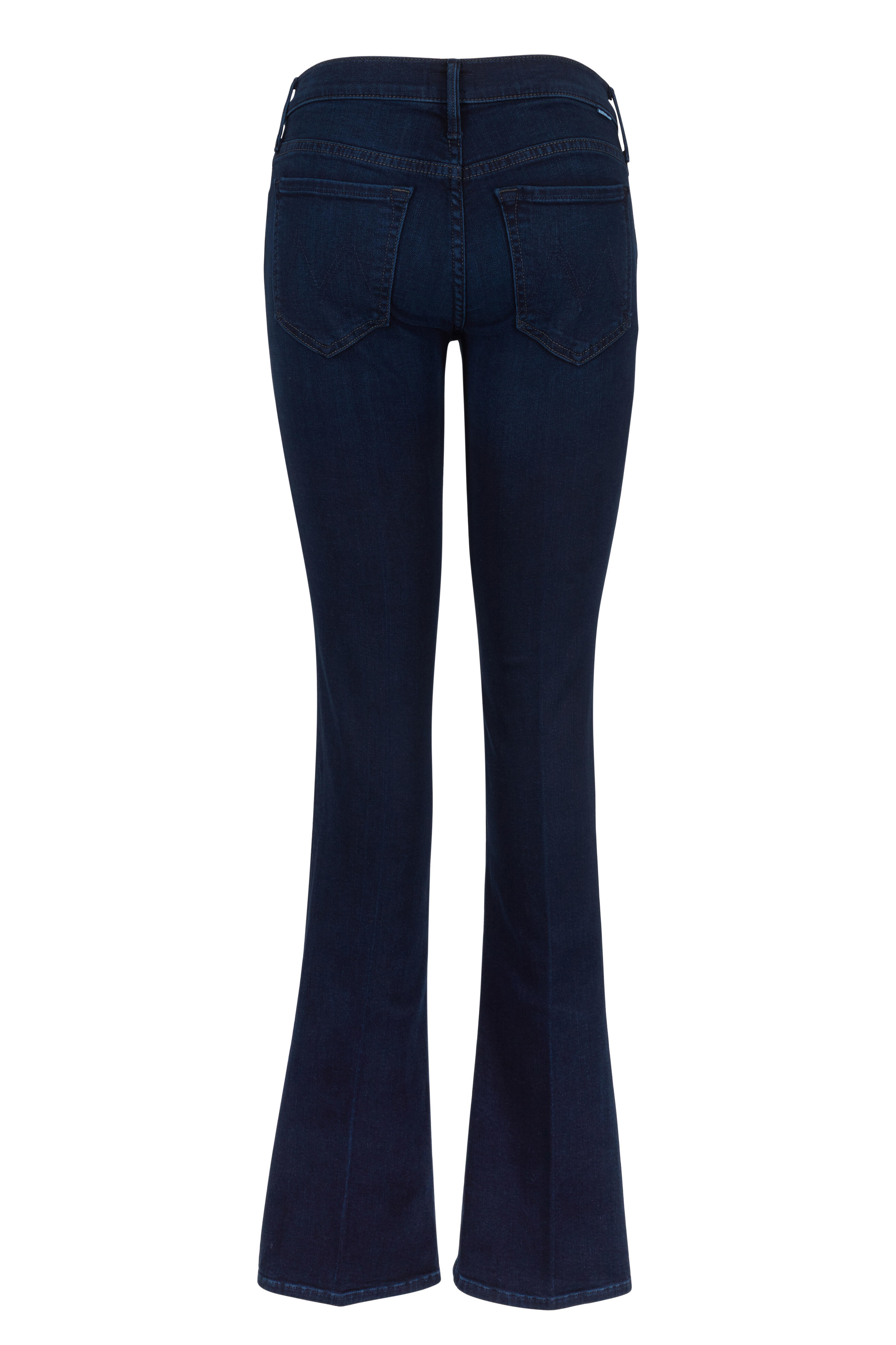 Mother - The Runaway Ink Wash Skinny Flare Jeans