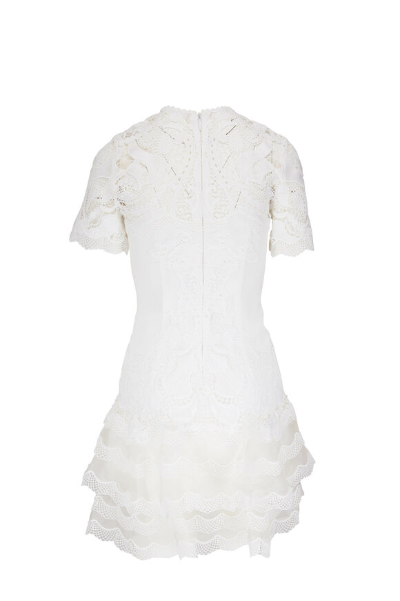 Jonathan Simkhai - White Paislee Crepe Dress