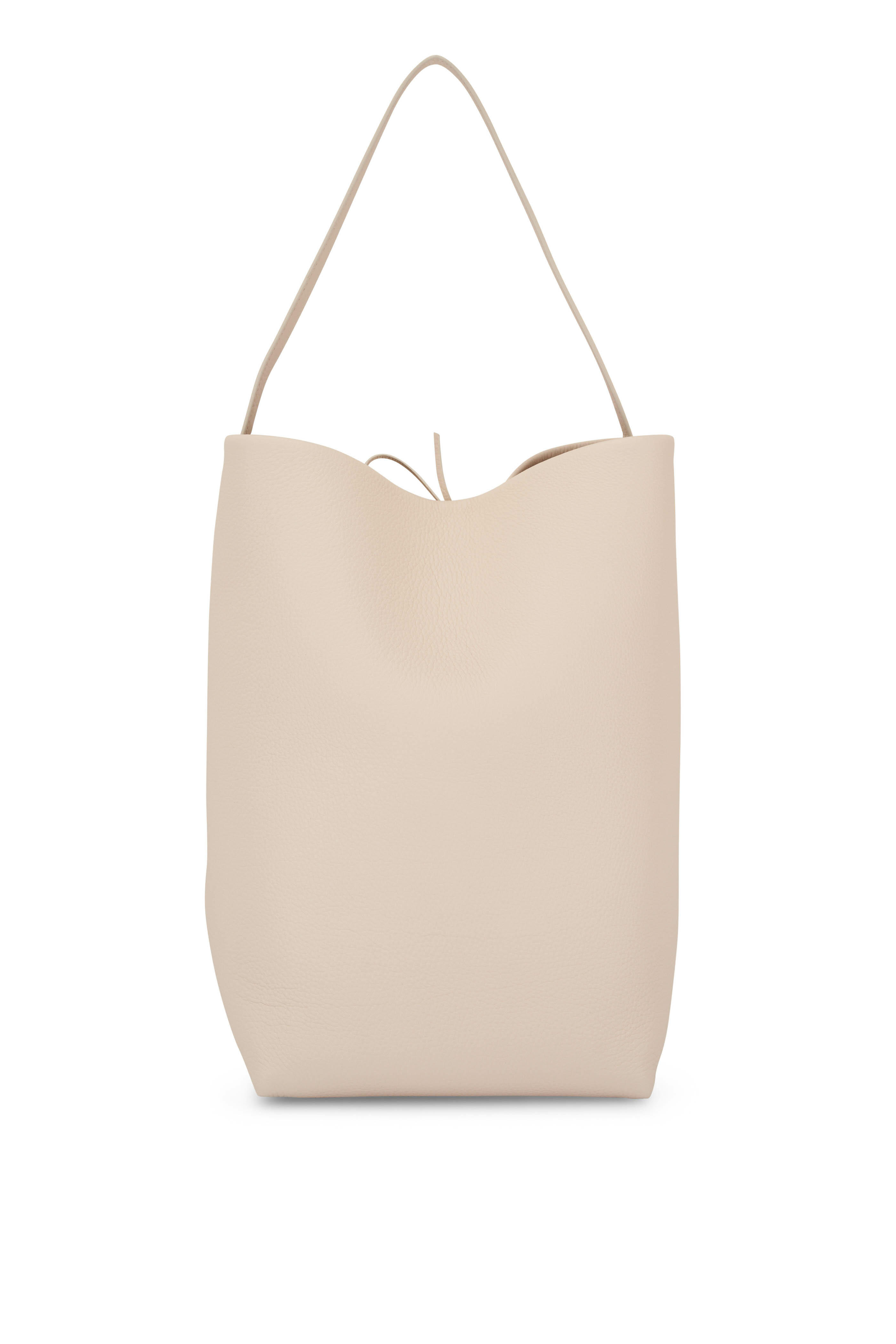The Row - N/S Park Ivory Leather Large Tote | Mitchell Stores