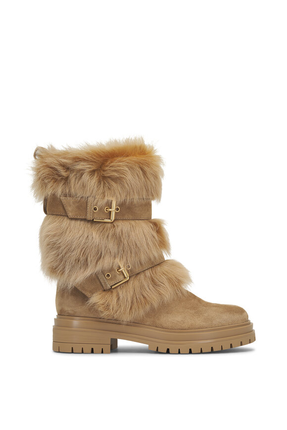 Gianvito Rossi - Maverick Camel & Desert Short Boot