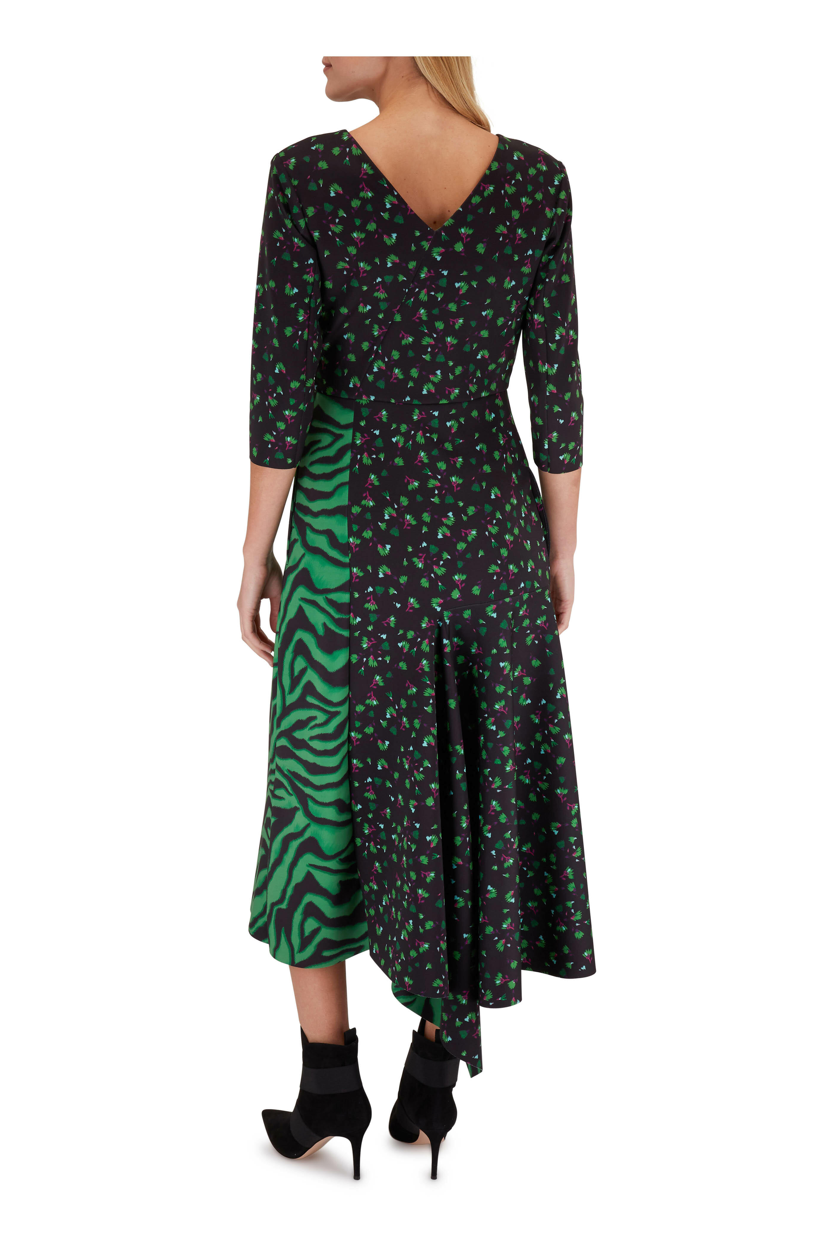 Gianvito Rossi - Pilar Black Suede Elastic Straps Ankle Boot, 85mm