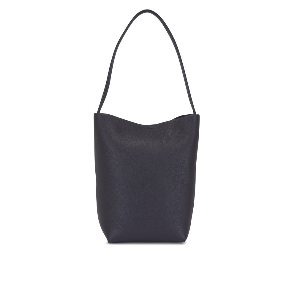 新色完売カラー★THE ROW ★ Small N/S Park Tote ミッドナイト The Row - Medium N/S Park Midnight Leather Tote Bag