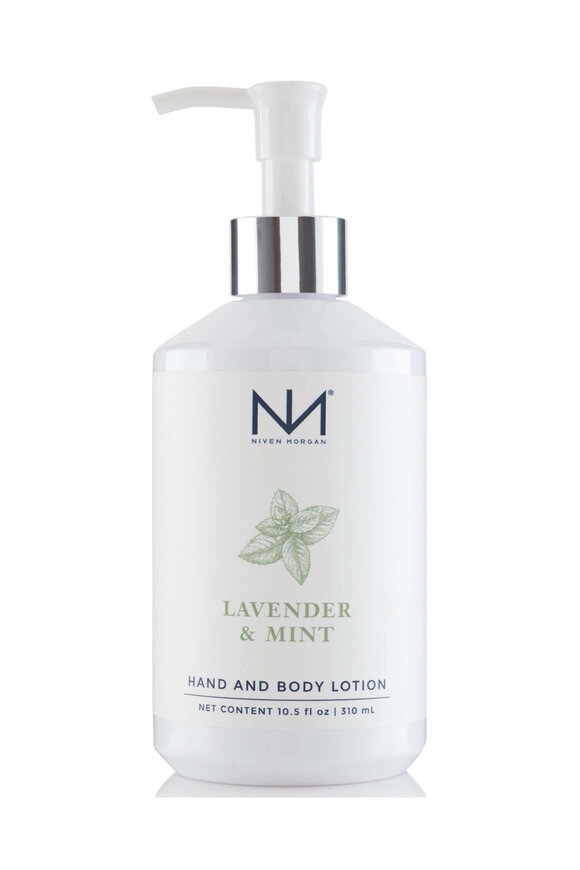 Niven Morgan Lavender & Mint Hand & Body Lotion - view 1