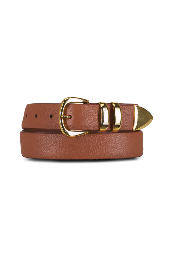 Anderson's - Black Faux Croc Leather Belt | Mitchell Stores