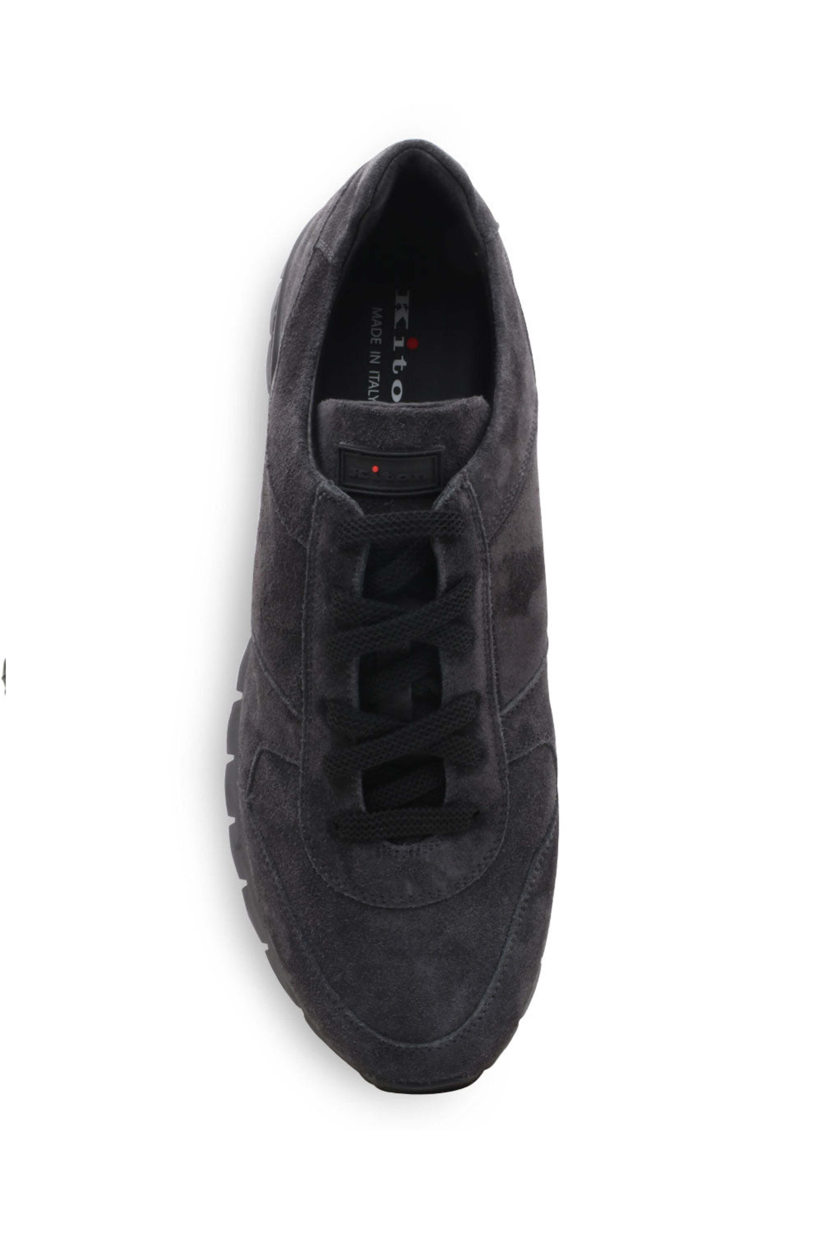 Kiton - Suede Sneaker in Grey | Mitchell Stores Kiton - Suede Sneaker in Grey | Mitchell Stores