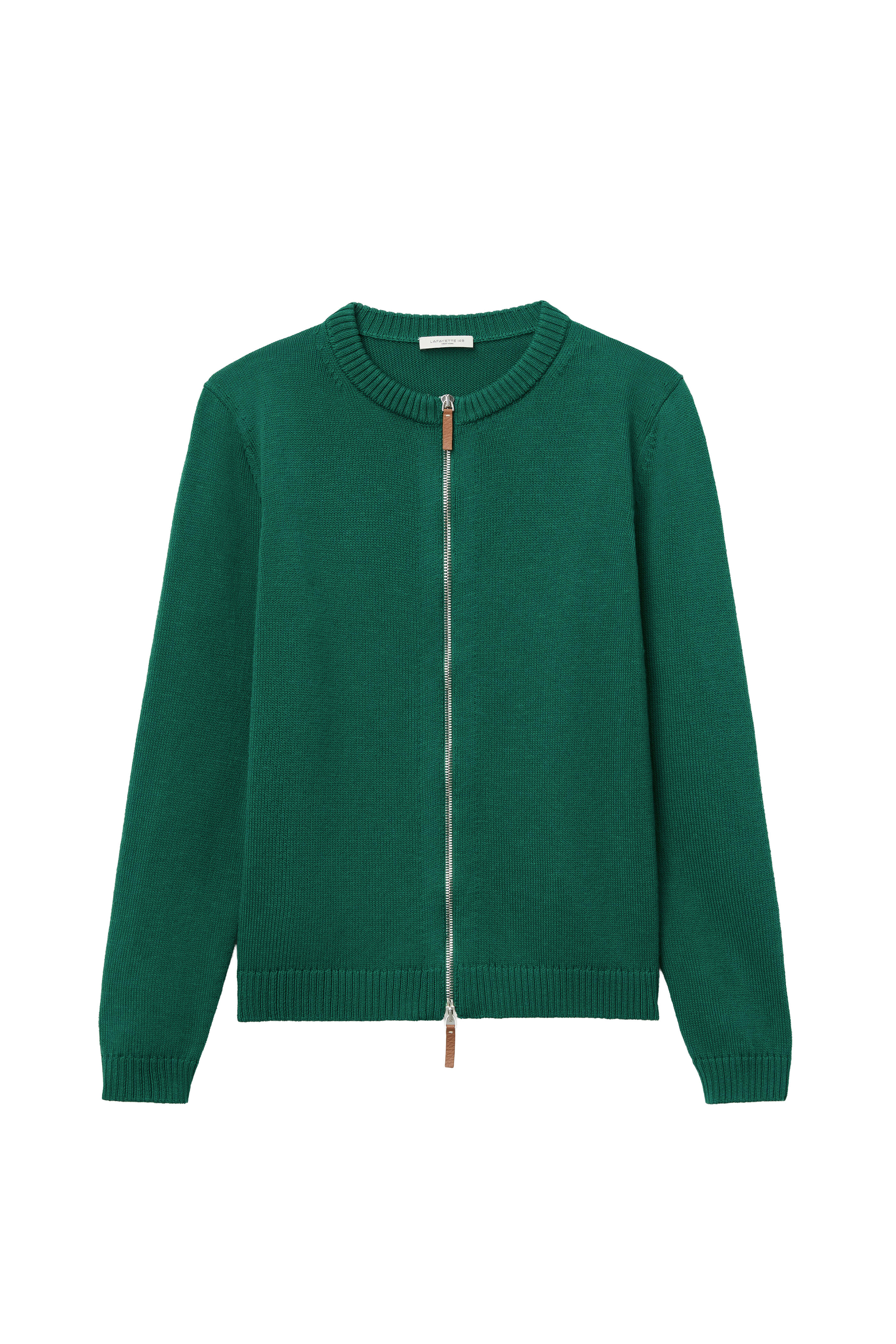 Lafayette 148 New York - Grass Crewneck Bomber Cardigan - view 1