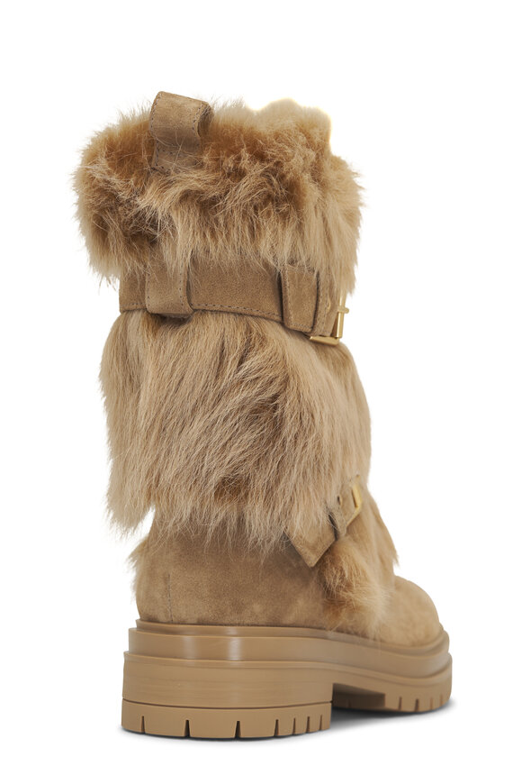 Gianvito Rossi - Maverick Camel & Desert Short Boot