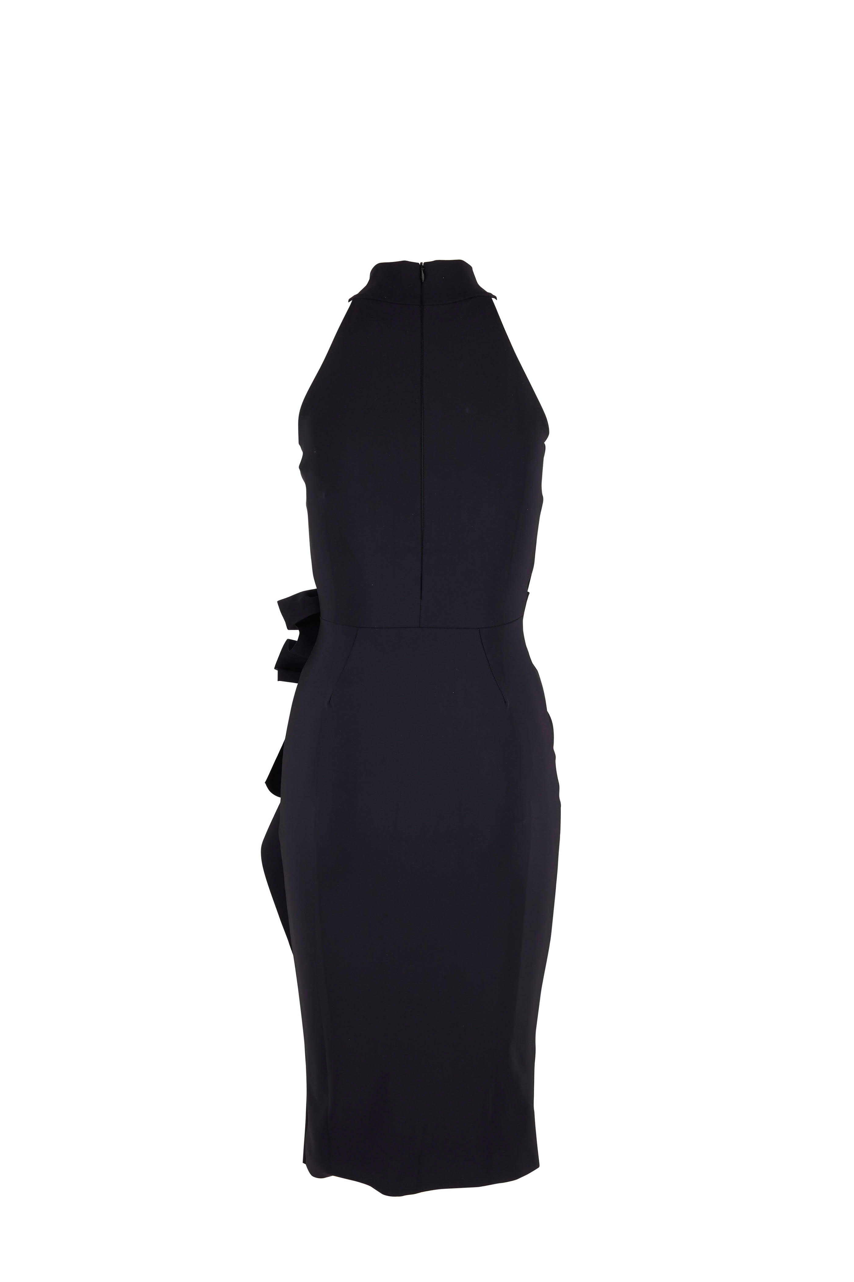 Chiara Boni La Petite Robe - Gudrum Black Sleeveless Halter Dress