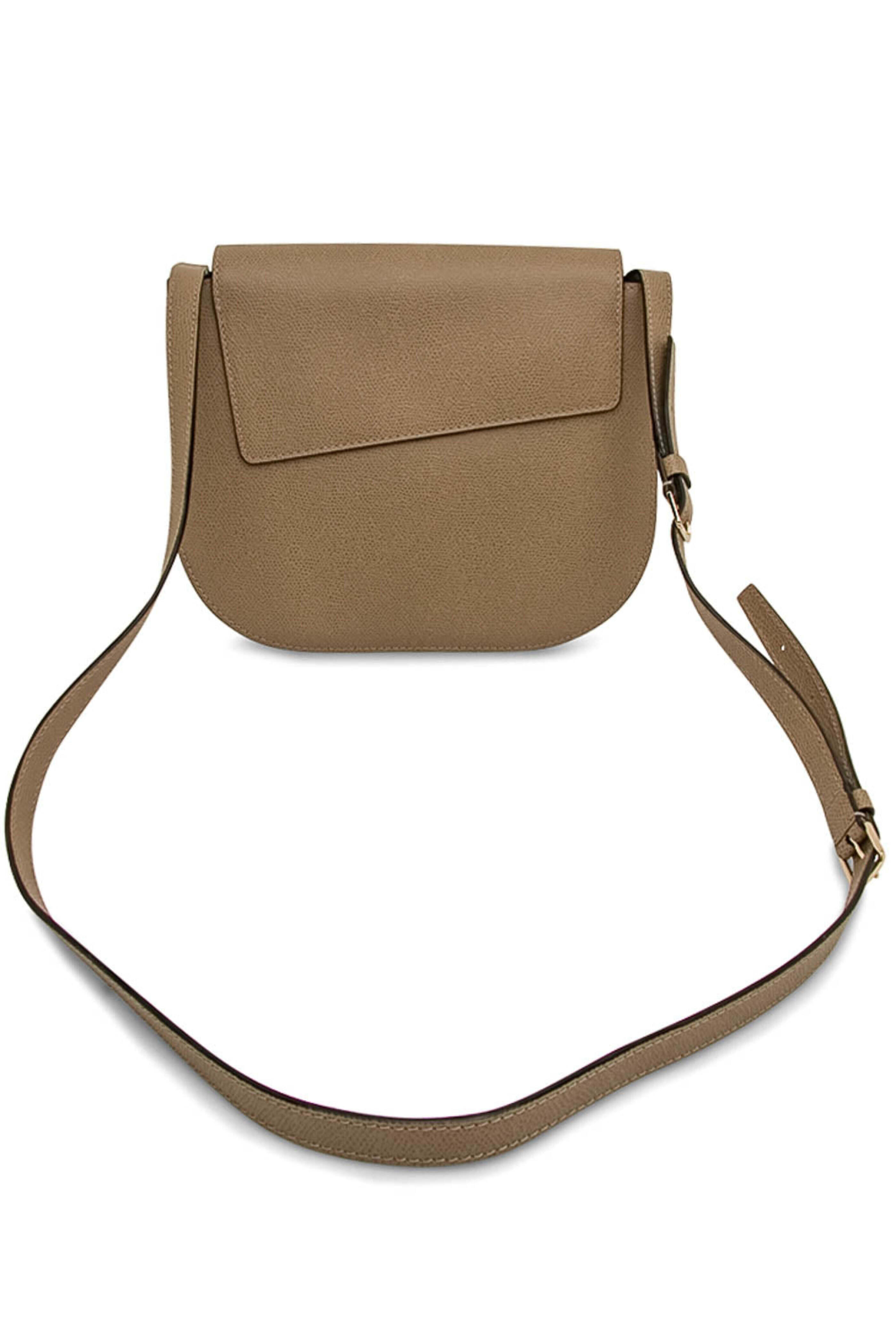 Valextra - Twist Crossbody Bag in Oyster