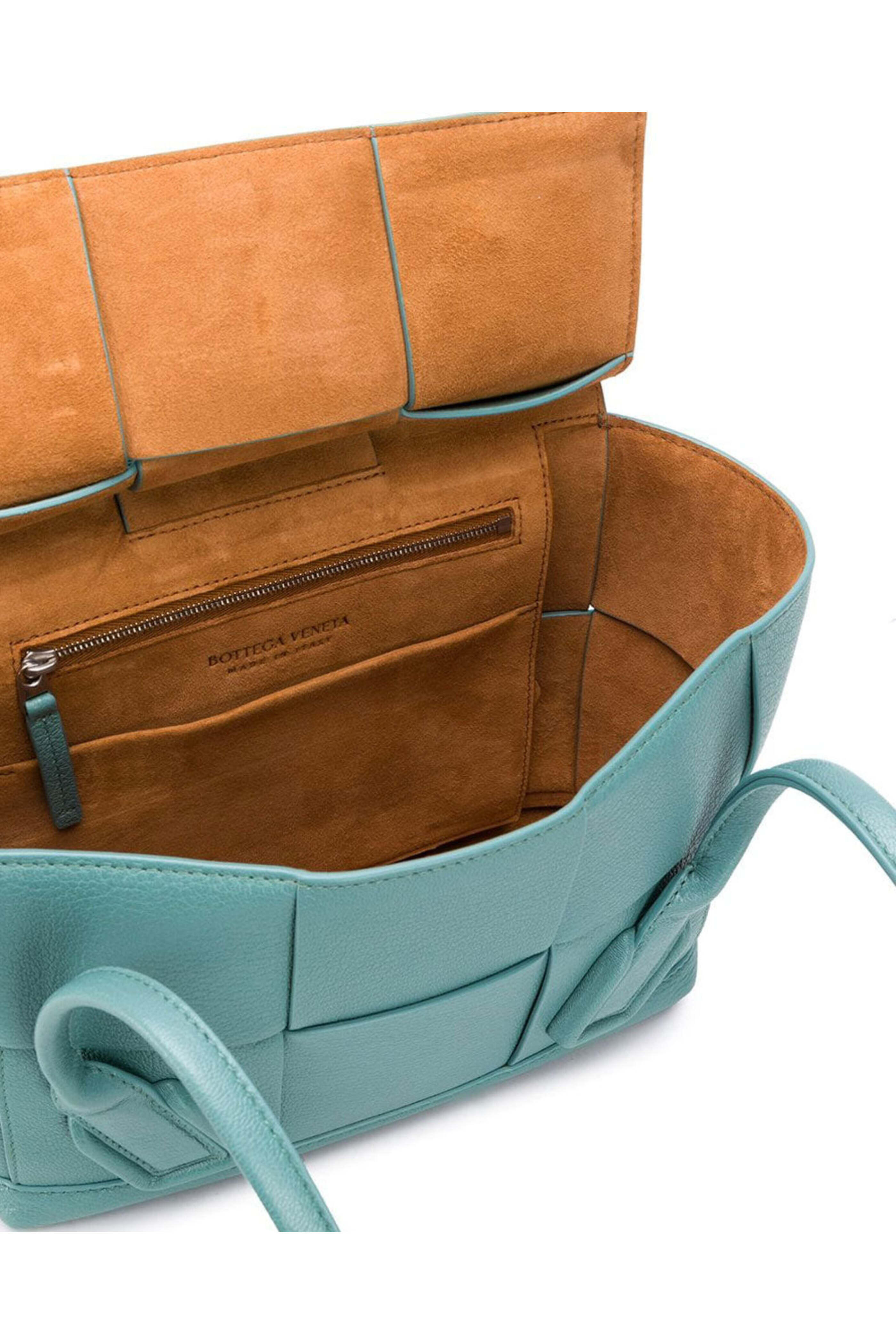 Bottega Veneta - Arco 33 Top Handle Bag in Linoleum