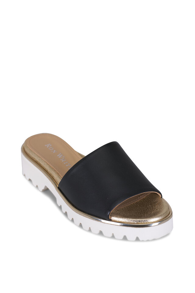 PRADA グレー オープントゥヒール Prada - Gray Suede Piped Trim Chunky Heel Sandal, 85mm