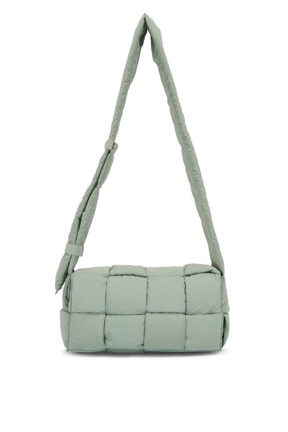 Bottega Veneta - Medium Padded Tech Cassette New Sage Crossbody Bag